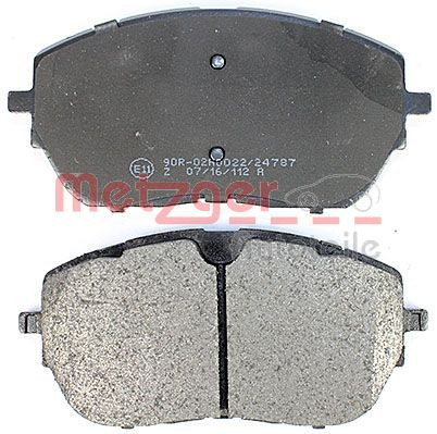 METZGER Bremsbelagsatz, Scheibenbremse